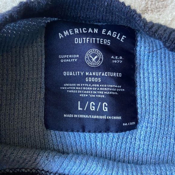 American Eagle men’s thermal sweater - Picture 2 of 4